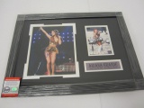 Ariana Grande Hand Signed Autographed Framed Matted 8x10 Photo PSAS Certified.