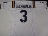 Odell Beckham Jr LSU Hand Signed Autographed Jersey JSA Certified.