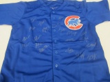 2017 Chicago Cubs Team Signed Autographed Jersey Bryant/Rizzo/Zobrist/Schwarber and Many Others AI C