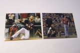 Lot of (2) Bryce Harper Washington Redskins Hand Signed Autographed 8x10 Photos PSAS Certified.