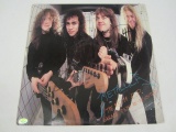 Metallica Hand Signed Autographed Record Album Cover PSAS Certified.