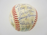 1981 Milwaukee Brewers Team Signed Autographed Baseball Rogers/Yount/Simmons/Kveen/Oglivie and Other