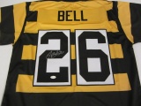 Leveon Bell Pittsburgh Steelers Hand Signed Autographed Jersey JSA Certified.