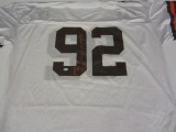 Michael Dean Perry Cleveland Browns Hand Signed Autographed Jersey SGC Certified.