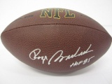 Roger Staubach Dallas Cowboys Hand Signed Autographed Football Paas Certified.