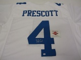 Dak Prescott Dallas Cowboys Hand Signed Autographed Jersey Paas Certified.