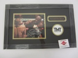 Floyd Mayweather Jr Hand Signed Autographed Framed 8x10 Photo Paas Certified.
