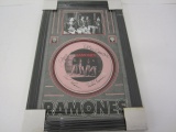 The Ramones Hand Signed Autographed Framed Drum Head Howard Sports Certified.