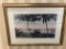 VINTAGE PALM BEACH SCENE PALM TREES HARBOR