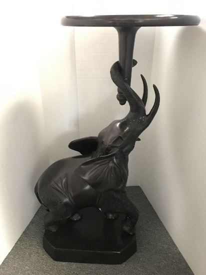 MAITLAND SMITH BRONZE ELEPHANT TABLE