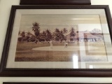 VINTAGE PALM BEACH SCENE CROQUET