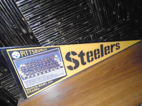 Pittsburgh Steelers Super Bowl XIII Photo Pennant