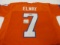 John Elway Denver Broncos signed autographed Jersey Certified Coa