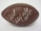 Paul Warfield Miami Dolphins signed autographed football witness CAS COA