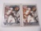 JOHNNY UNITAS COLTS HOF SINGED AUTOGRAPH CARD LOT (2) COA