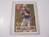 TOM BRADY PATRIOTS TOPPS 50 YEARS SINGED AUTOGRAPH CARD COA