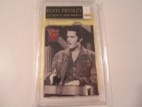 ELVIS PRESLEY  AUTHENTIC MEMORABILIA CARD RARE COA