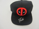 Stan Lee signed autographed Dead Pool Hat Global Coa