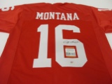 Joe Montana San Francisco 49ers signed autographed Jersey Certified Coa