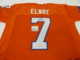 John Elway Denver Broncos signed autographed Jersey Certified Coa