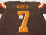 DeShone Kizer Cleveland Browns signed autographed Jersey Certified Coa