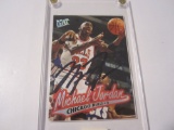 MICHAEL JORDAN CHICAGO BULLS SINGED AUTOGRAPH CARD COA