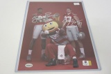 Joey Bosa, Joshua Perry Ohio State Buckeyes Witness signed 8x10 Photo Global Coa