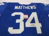 Austin Matthews Toronto Maple Leaves signed autographed Jersey Certified Coa