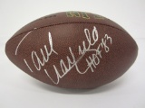 Paul Warfield Miami Dolphins signed autographed football witness CAS COA