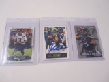 Russell Wison, Seattle Seahawks signed autographed Lot of 3 Sports Cards PAAS Coa