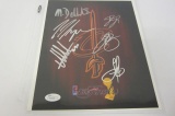 JR Smith, Iman Shumpert,Tristan Thompson & others Cleveland Cavaliers 8x10 Photo  JSA Coa