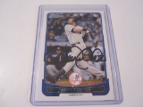 Derek Jeter, New York Yankees signed autographed Card Certified Coa