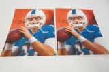 Ryan Tannehill Miami Dolphins signed autographed lot of 2 11x14 photo CAS COA