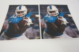 Jay Ajayi Miami Dolphins signed autographed lot of 2 11x14 photos CAS COA