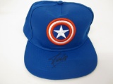 Stan Lee signed autographed Captain America Hat Global Coa