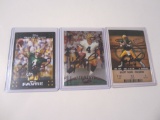 BRETT FAVRE PACKERS SINGED AUTOGRAPH CARD LOT (3) PAAS COA