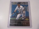 DEREK JETER NEW YORK YANKEES SINGED AUTOGRAPH CARD COA