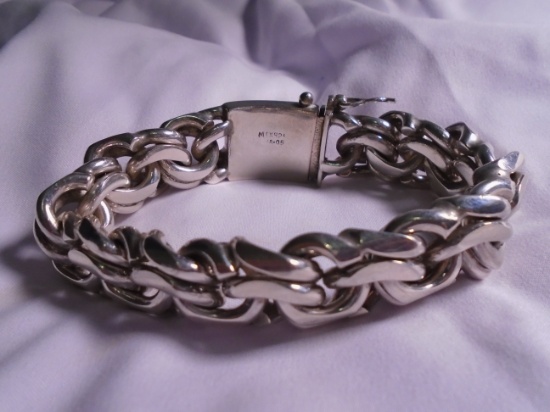 Men's Sterling silver bracelet.