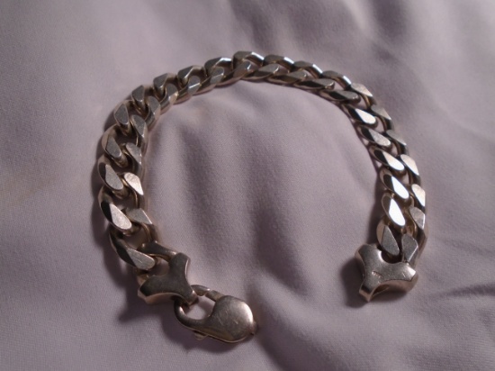 Men's Sterling silver bracelet.