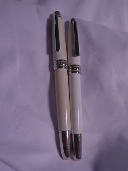 2 Mont Blanc Pens  (not matching pair)