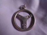 Sterling silver cross pendant.
