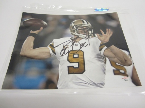 Drew Brees New Orleans Saints Hand Signed Autographed 8x10 Photo Paas Certified.