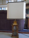 Table lamp, mirror bird design