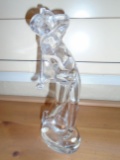 Baccarat Crystal golfer figurine.