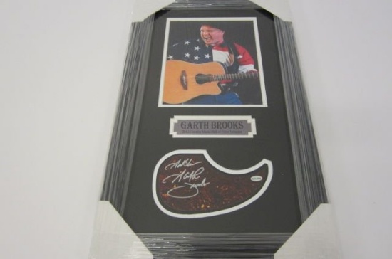 Garth Brooks signed autographed Framed Pick Guard Certified Coa