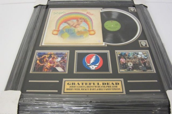 Grateful Dead signed autographed Framed Record Album Certified Coa