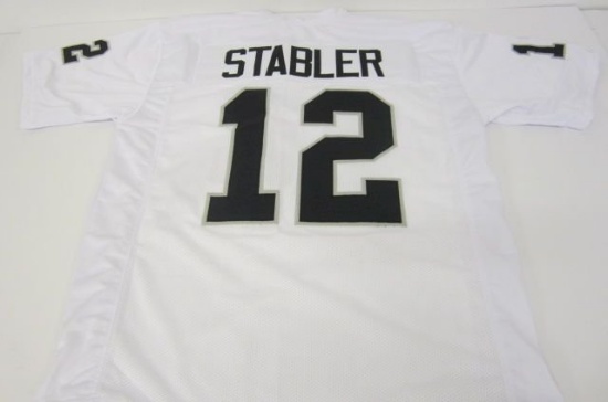 Ken Stabler, Oakland Raiders unsigned XL Jersey