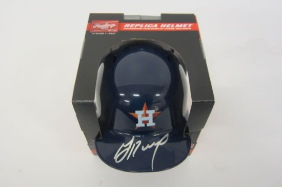 Jose Altuve, Houston Astros signed autographed Mini Helmet Certified Coa