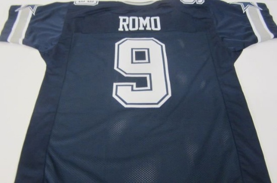 Tony Romo, Dallas Cowboys unsigned XL Jersey