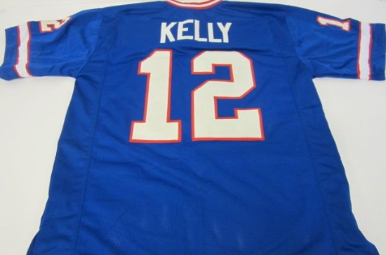 Jim Kelly, Buffalo Bills unsigned XL Jersey